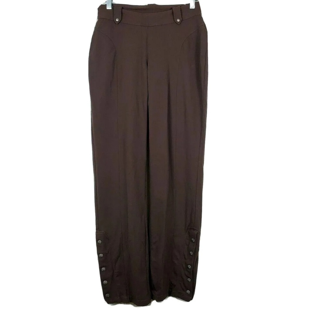 Athleta Womens Tear Away B4 U Play Pants Pull On Snap Ankle Straight Leg